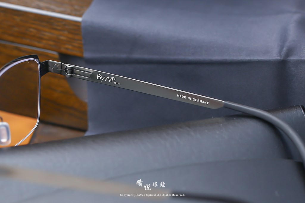 睛悦眼鏡,BYWP,德國薄鋼眼鏡,眼鏡,手工眼鏡,手工框,BYA 22804 GY