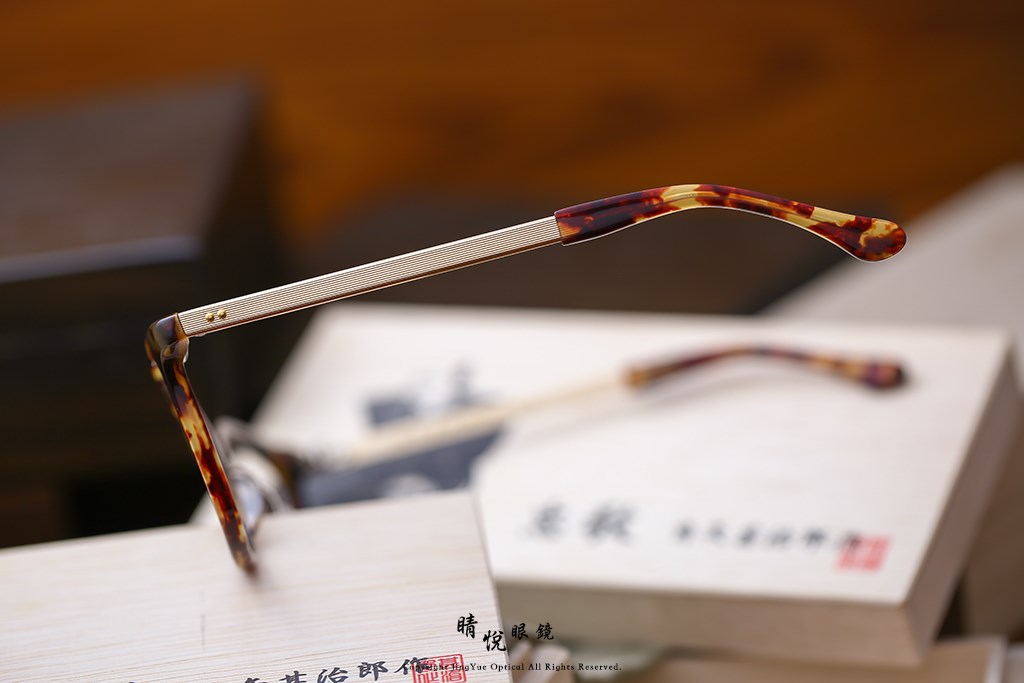 睛悦眼鏡,角矢甚治郎,手工眼鏡,日本手工眼鏡,賽璐珞,Celluloid,江戶限定 忠敬 C13 