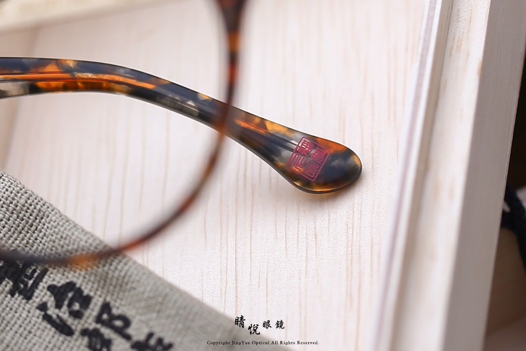 睛悦眼鏡,角矢甚治郎,手工眼鏡,日本手工眼鏡,賽璐珞,Celluloid,江戶限定 源內 C6