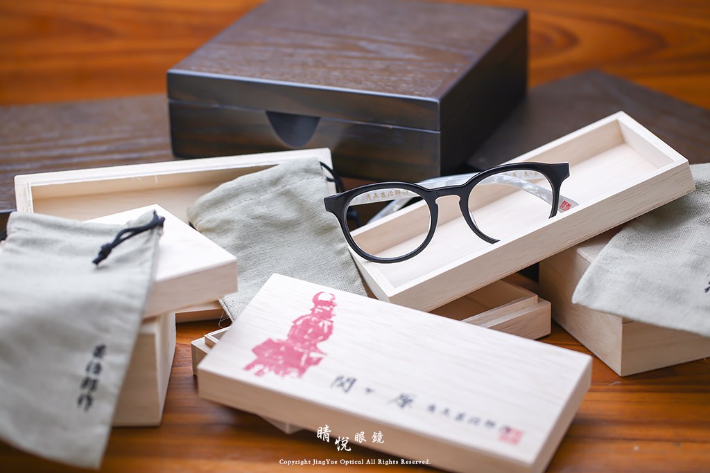 睛悦眼鏡,角矢甚治郎,手工眼鏡,日本手工眼鏡,賽璐珞,Celluloid,關ケ源 東の家康 BKW