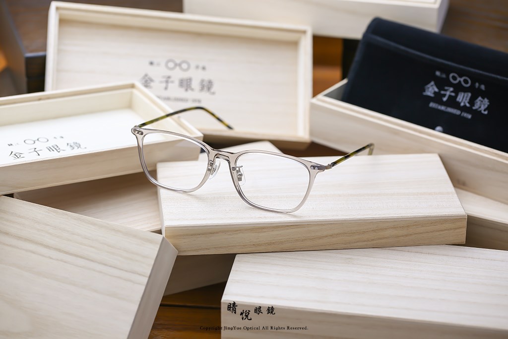睛悦眼鏡,金子眼鏡,kaneko,手工眼鏡,日本手工眼鏡,賽璐珞,Celluloid,KC49 LBR