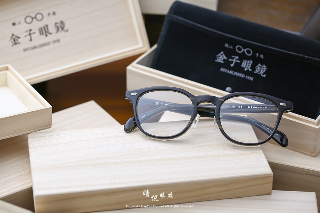 睛悦眼鏡,金子眼鏡,kaneko,手工眼鏡,日本手工眼鏡,賽璐珞,acetate,Celluloid,KA 56 GRS