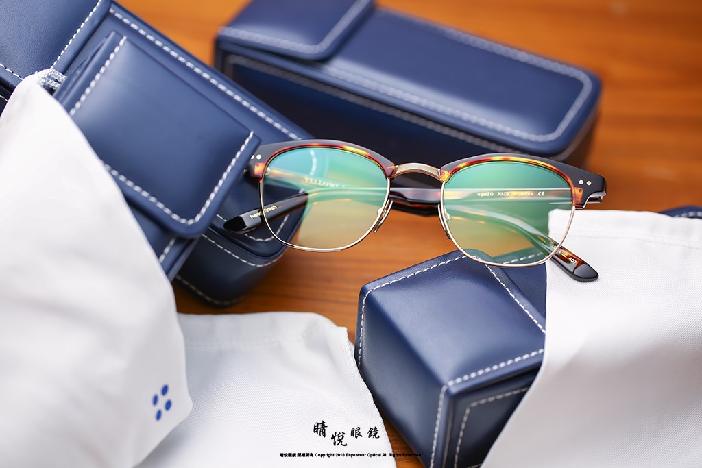 睛悦眼鏡,YELLOWS PLUS,日本手工眼鏡,手工眼鏡,眼鏡,YP SAMUEL C407