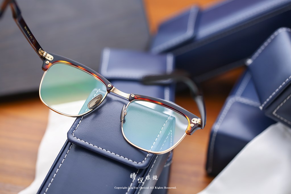  睛悦眼鏡,YELLOWS PLUS,手工眼鏡,日本手工眼鏡,YP BURTON,BURTON,C494BK