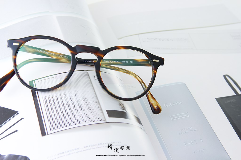 藝術與工藝的結合 OLIVER PEOPLES 眼鏡 OV LOCE 1003 45462