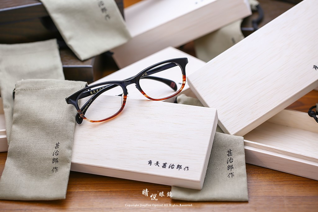 睛悦眼鏡,角矢甚治郎,手工眼鏡,日本手工眼鏡,賽璐珞,Celluloid,戰國限定,兼續,BG