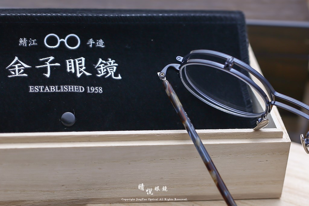睛悦眼鏡,金子眼鏡,kaneko,手工眼鏡,日本手工眼鏡,賽璐珞,Celluloid,KJ 61,IPBL