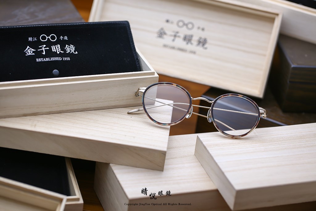 睛悦眼鏡,金子眼鏡,kaneko,手工眼鏡,日本手工眼鏡,賽璐珞,Celluloid,KM 26L,BRGR