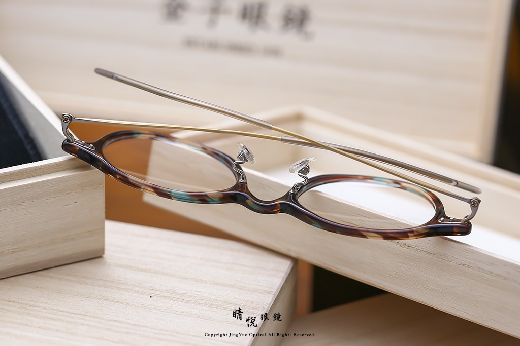 睛悦眼鏡,金子眼鏡,kaneko,手工眼鏡,日本手工眼鏡,KM43,BRGR	