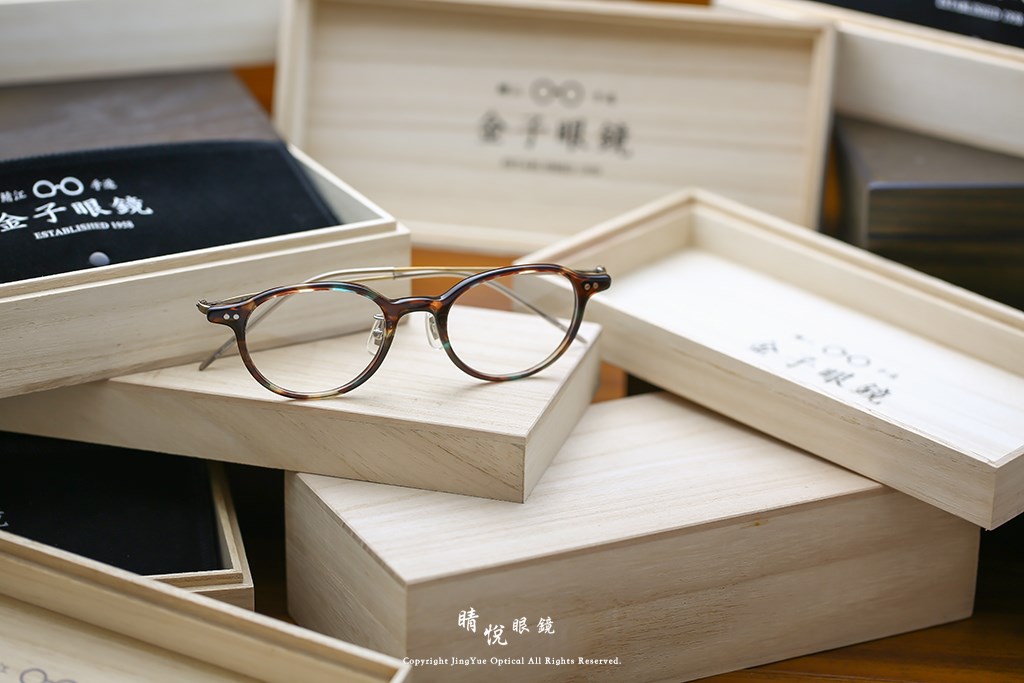 睛悦眼鏡,金子眼鏡,kaneko,手工眼鏡,日本手工眼鏡,KM43,BRGR	