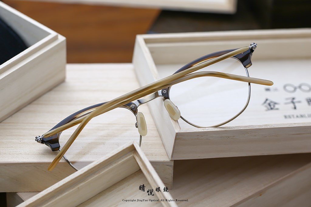 睛悦眼鏡,金子眼鏡,kaneko,手工眼鏡,日本手工眼鏡,賽璐珞,Celluloid,KV 34,BRS