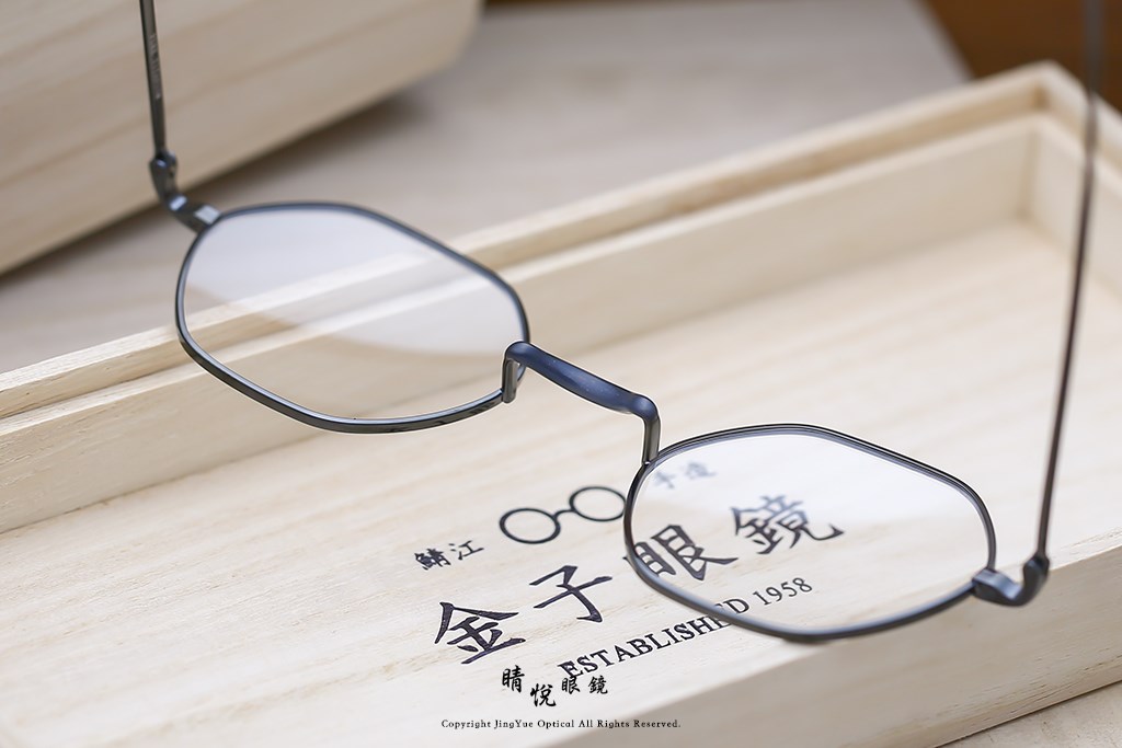 睛悦眼鏡,金子眼鏡,kaneko,手工眼鏡,日本手工眼鏡,KV103,IPBK