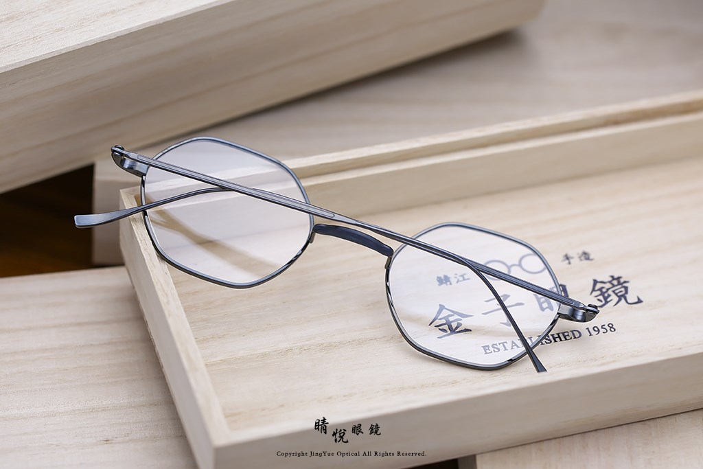 睛悦眼鏡,金子眼鏡,kaneko,手工眼鏡,日本手工眼鏡,KV103,IPBK