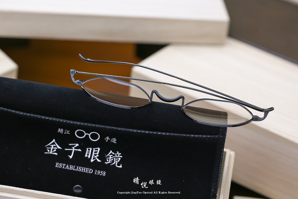 睛悦眼鏡,金子眼鏡,kaneko,手工眼鏡,日本手工眼鏡,KV103,IPBK