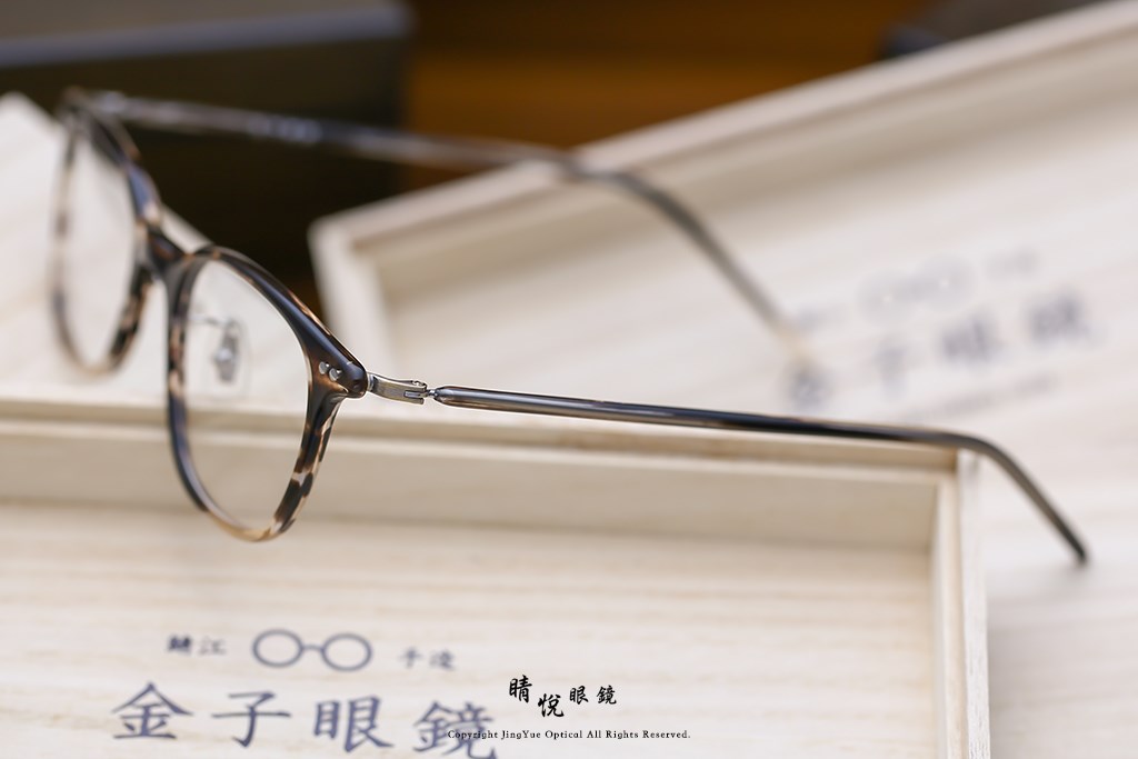 睛悦眼鏡,金子眼鏡,kaneko,手工眼鏡,日本手工眼鏡,賽璐珞,Celluloid,KC38,CHS