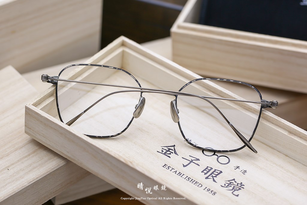 睛悦眼鏡,金子眼鏡,kaneko,手工眼鏡,日本手工眼鏡,KM34,GYDE