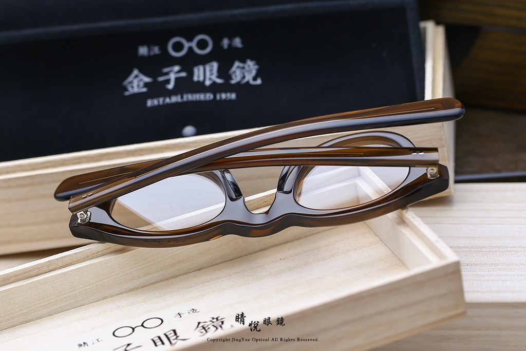 睛悦眼鏡,金子眼鏡,kaneko,手工眼鏡,日本手工眼鏡,醋酸纖維,板料,ACETATE,KA46,BR