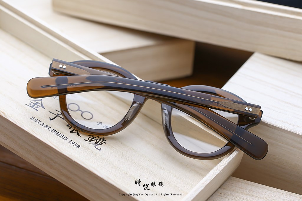 睛悦眼鏡,金子眼鏡,kaneko,手工眼鏡,日本手工眼鏡,醋酸纖維,板料,ACETATE,KA46,BR