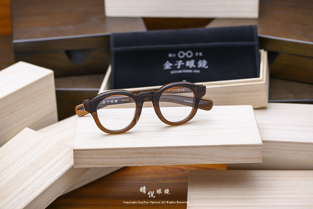 睛悦眼鏡,金子眼鏡,kaneko,手工眼鏡,日本手工眼鏡,醋酸纖維,板料,ACETATE,KA46,BR