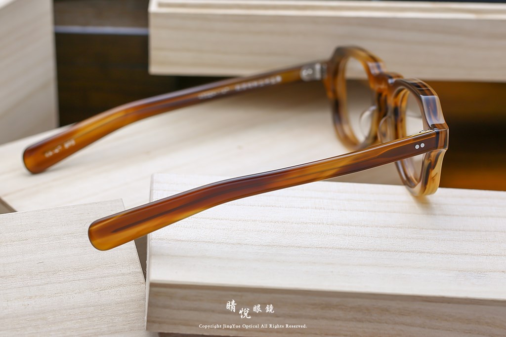 睛悦眼鏡,金子眼鏡,kaneko,手工眼鏡,日本手工眼鏡,醋酸纖維,板料,ACETATE,KA47,BRS