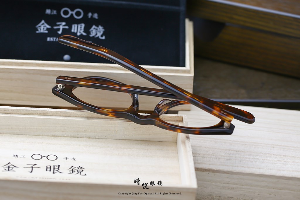 睛悦眼鏡,金子眼鏡,kaneko,手工眼鏡,日本手工眼鏡,醋酸纖維,板料,ACETATE,KA45,DEMI