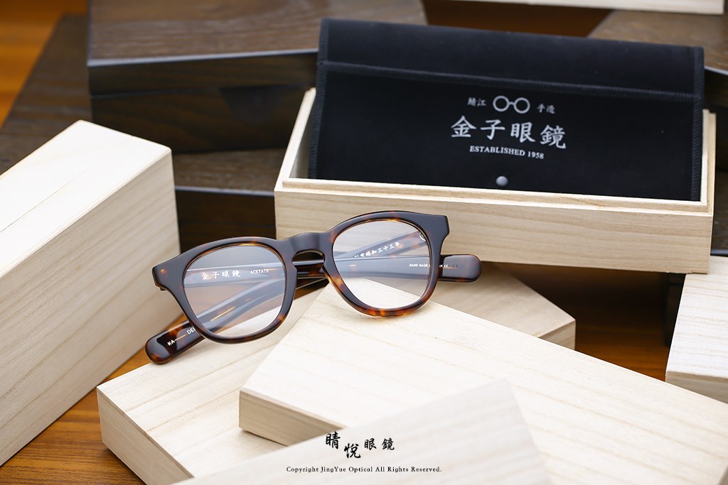 睛悦眼鏡,金子眼鏡,kaneko,手工眼鏡,日本手工眼鏡,醋酸纖維,板料,ACETATE,KA45,DEMI