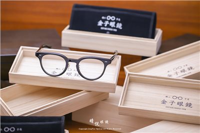 職人工藝 完美呈現 金子眼鏡 KC 賽璐珞系列 KC EX BK 76145
