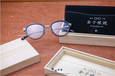 職人工藝 完美呈現 金子眼鏡 KJ 系列 KJ OE BKGP 59781