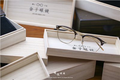 職人工藝 完美呈現 金子眼鏡 KV 系列 KV TA BRS 84022 