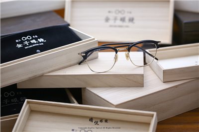 職人工藝 完美呈現 金子眼鏡 KV 系列 KV TA BKGP 84021 
