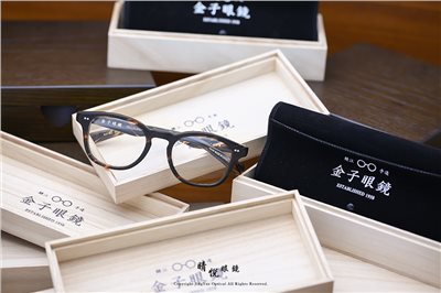 職人工藝 完美呈現 金子眼鏡 KC 賽璐珞系列 KC CP GRS 83752