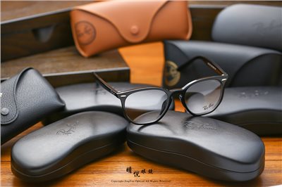 永恆經典不滅 RAY BAN 眼鏡 RB-7151F-2000（尺寸52）85352