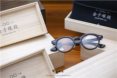 職人工藝 完美呈現 金子眼鏡 KC 賽璐珞系列 KC XX BK 85910